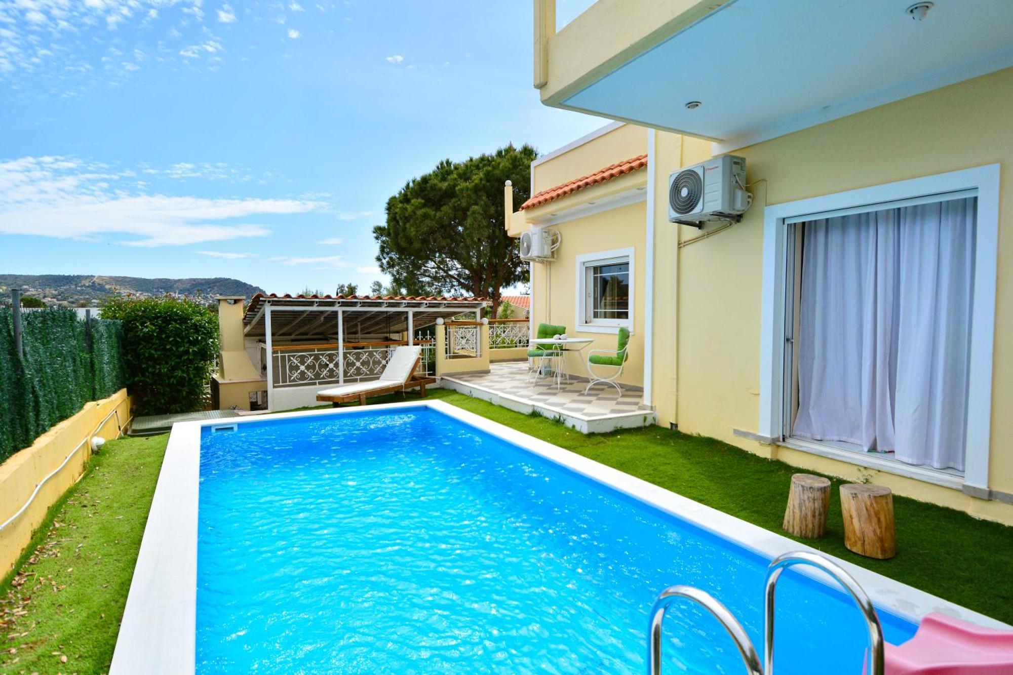 Villa Filoxenia All Seasons, Near Airport, Sea, Athens Agia Marina  Buitenkant foto